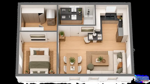 Casita 600 floor plan