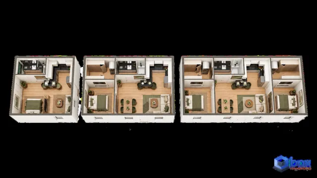 Garden Apartment — 2 BD floor plan