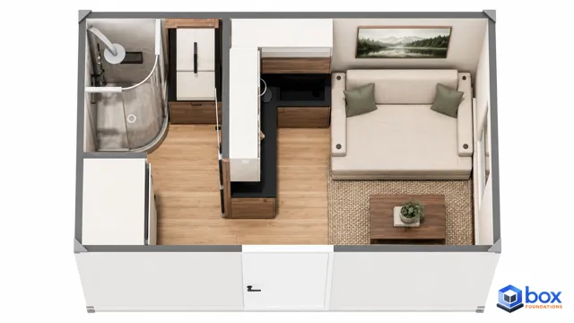 RV Travel Trailer — Baby Box floor plan